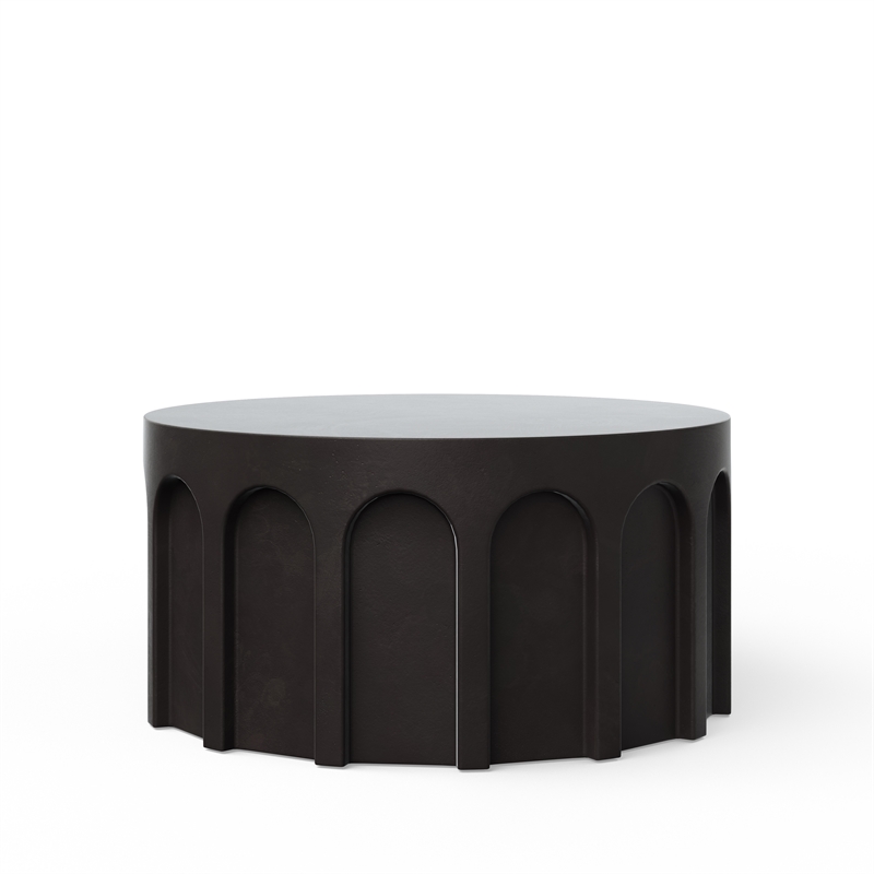 Urbia Mixx Atlas Round Coffee Table in Lava