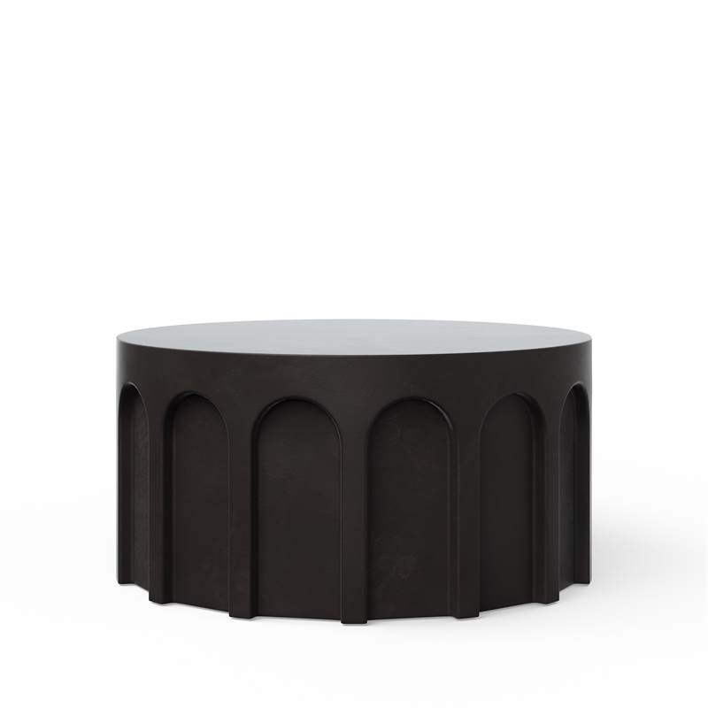 Urbia Mixx Atlas Round Coffee Table in Lava