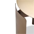 Urbia Senshi Industrial End Table in Industrial Brass