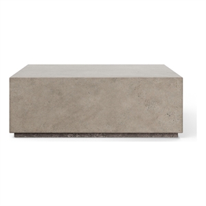 Urbia 47.25&quot Mixx Bloc Square Coffee Table in Dark Grey