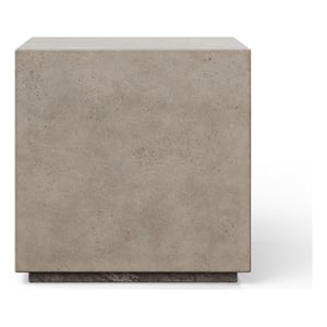 Urbia Mixx Bloc End Table in Dark Gray