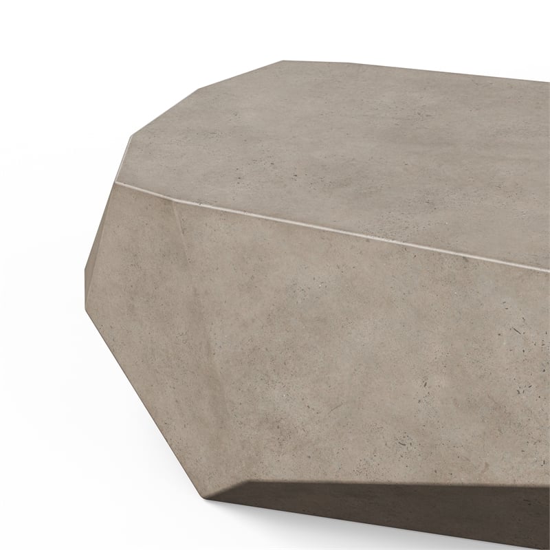 Urbia Mixx Kristal Coffee Table in Dark Grey