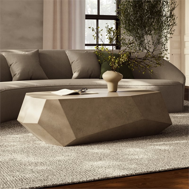 Urbia Mixx Kristal Coffee Table in Dark Grey
