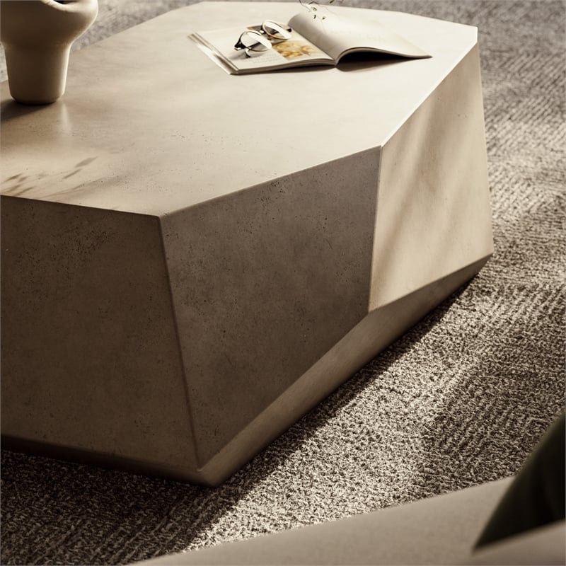 Urbia Mixx Kristal Coffee Table in Dark Grey