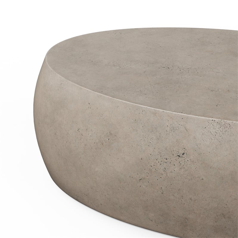 Urbia Mixx Pebble Coffee Table in Dark Grey