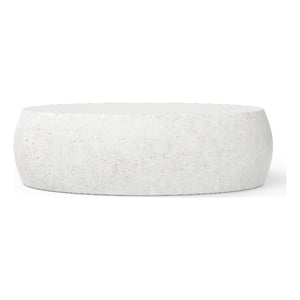Urbia Mixx Pebble Coffee Table in Ivory Terrazzo
