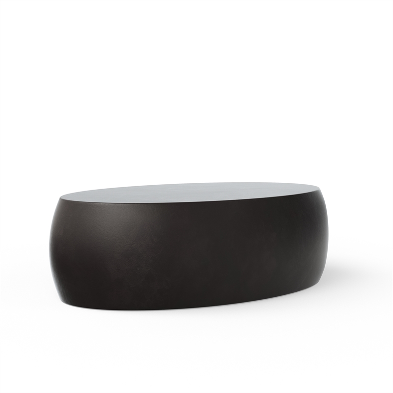 Urbia Mixx Pebble Coffee Table in Lava Black