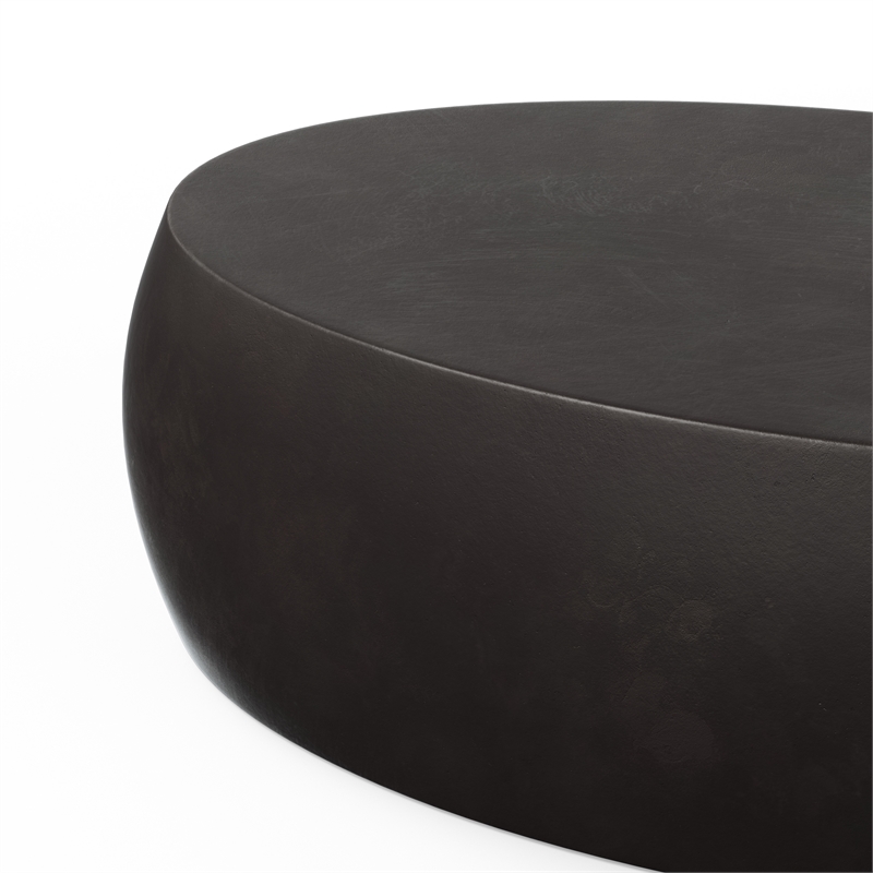 Urbia Mixx Pebble Coffee Table in Lava Black