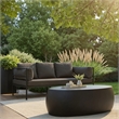 Urbia Mixx Pebble Coffee Table in Lava Black