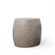 Urbia Mixx Pebble End Table in Dark Grey
