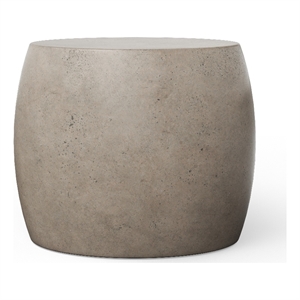 Urbia Mixx Pebble End Table in Dark Grey
