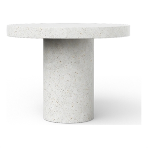 Urbia 47.25&quotDia. Mixx Circa Counter Height Dining Table in Ivory Terrazzo