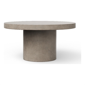 Urbia 60&quotDia. Mixx Circa Dining Table in Dark Gray