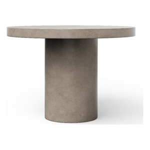 Urbia 60&quotDia. Mixx Circa Bar Height Dining Table in Dark Grey