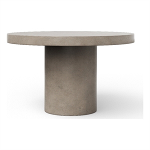 Urbia 60&quotDia. Mixx Circa Counter Height Dining Table in Dark Grey