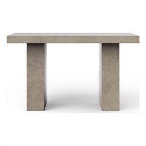 Urbia 35.5&quot x 70.75&quot Mixx Elcor Bar Height Dining Table in Dark Grey