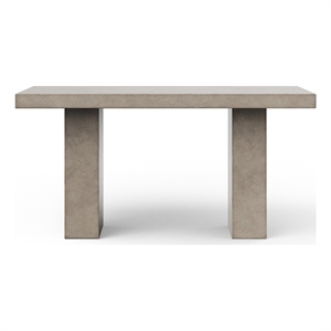 Urbia 39.25&quot x 82.75&quot Mixx Elcor Bar Height Dining Table in Dark Grey