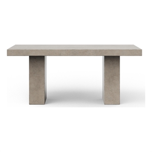 Urbia 39.25&quot x 82.75&quot Mixx Elcor Counter Height Dining Table in Dark Grey