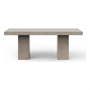 Urbia 47&quot x 95&quot Mixx Elcor Counter Height Dining Table in Dark Grey