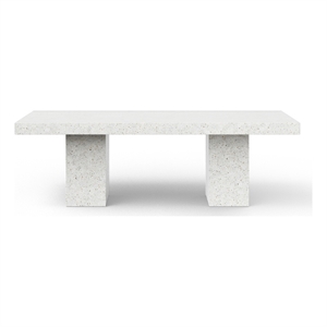 Urbia 47&quot x 95&quot Mixx Elcor Dining Table in Ivory Terrazzo
