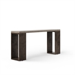 Urbia Mixx Heritage Console in Heritage Brown Frame Dark Grey Top