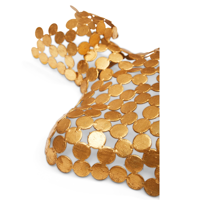 Urbia Naturals Male Torso in Gold Leaf