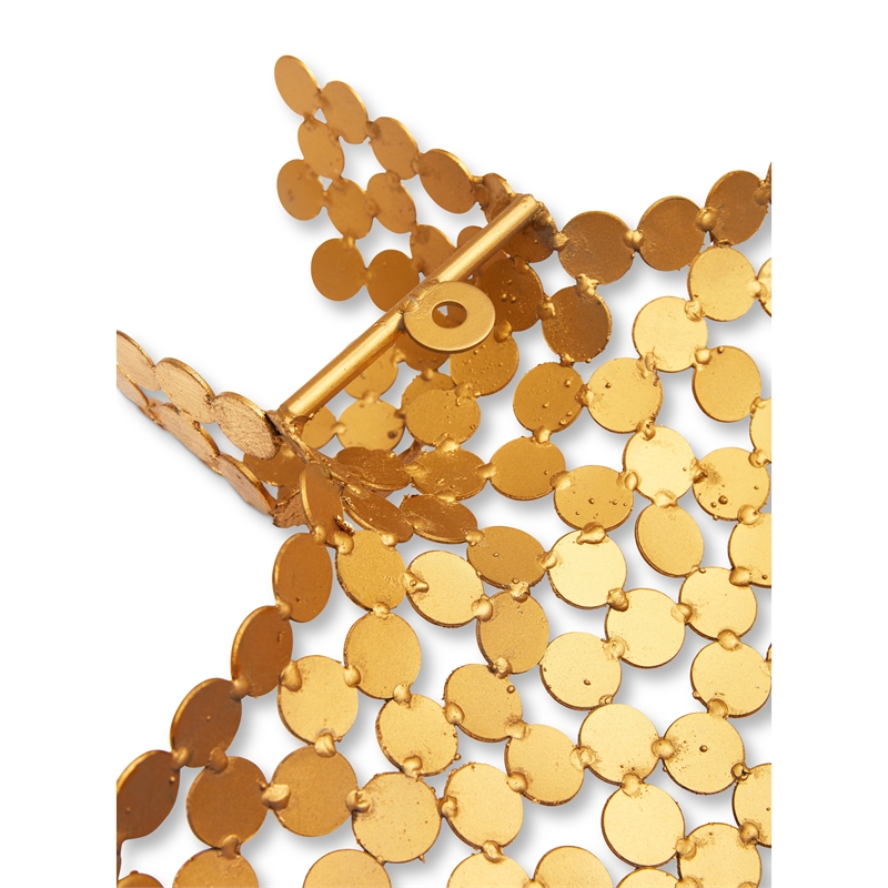 Urbia Naturals Male Torso in Gold Leaf