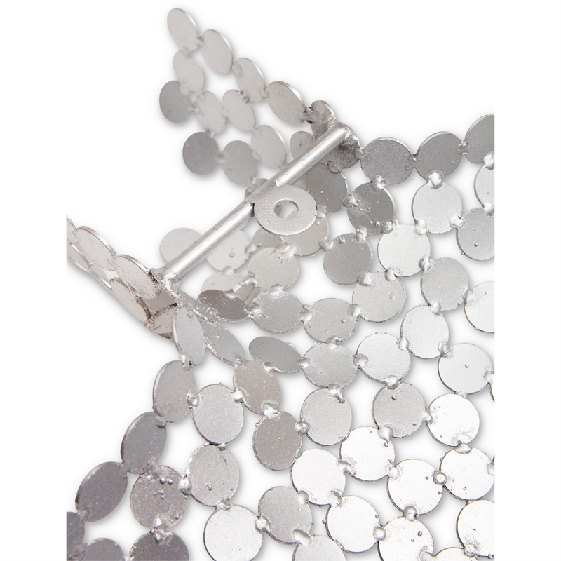 Urbia Naturals Male Torso in Silver Leaf