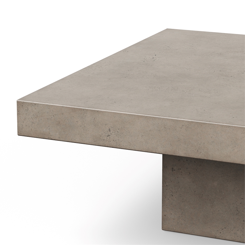 Urbia Mixx Una Square Coffee Table in Dark Gray