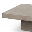 Urbia Mixx Una Square Coffee Table in Dark Gray