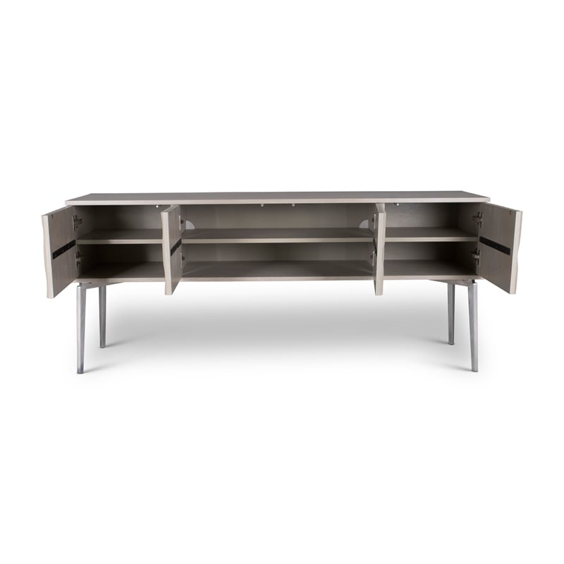 Urbia IE Series Olas Buffet in Putty Gray Frame