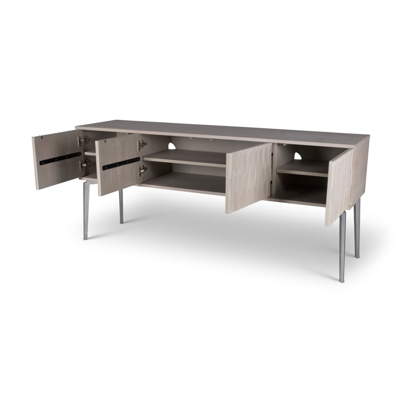 Urbia IE Series Olas Buffet in Putty Gray Frame