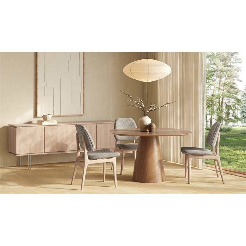 Urbia Furniture Modern Brazilian Bahia Dining Table in Damasco