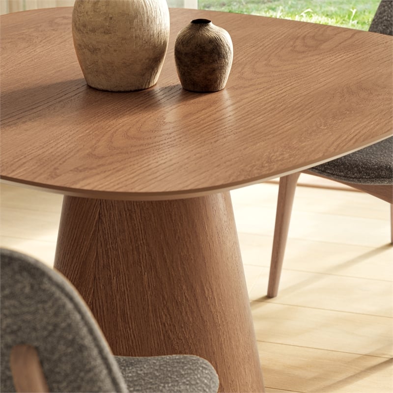 Urbia Furniture Modern Brazilian Bahia Dining Table in Damasco