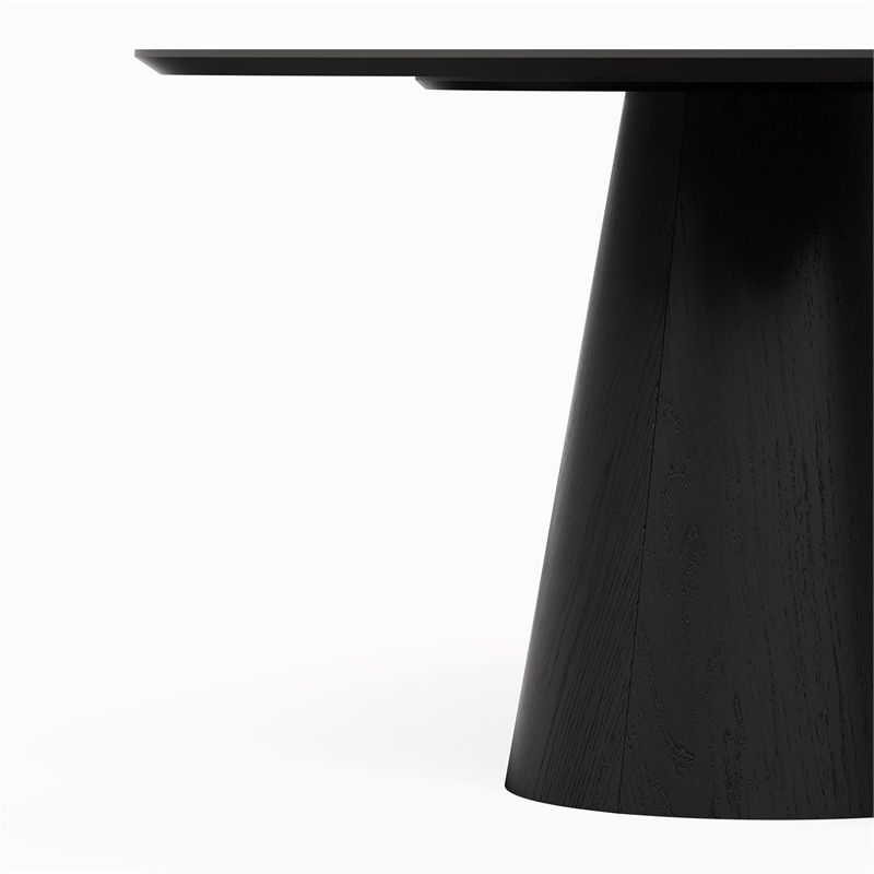 Urbia Furniture Modern Brazilian Bahia Dining Table in Ebano