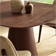 Urbia Furniture Modern Brazilian Bahia Dining Table in Nogal