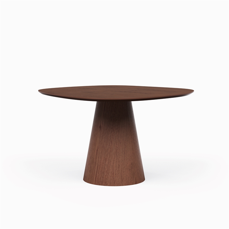 Urbia Furniture Modern Brazilian Bahia Dining Table in Nogal
