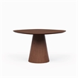 Urbia Furniture Modern Brazilian Bahia Dining Table in Nogal