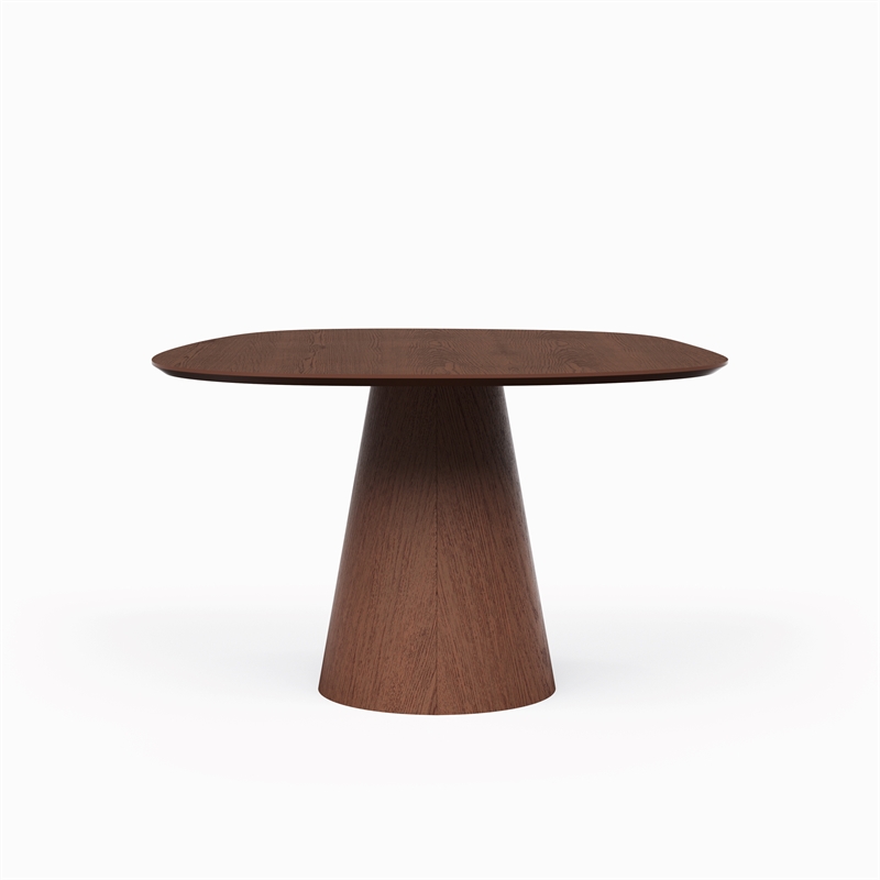 Urbia Furniture Modern Brazilian Bahia Dining Table in Nogal