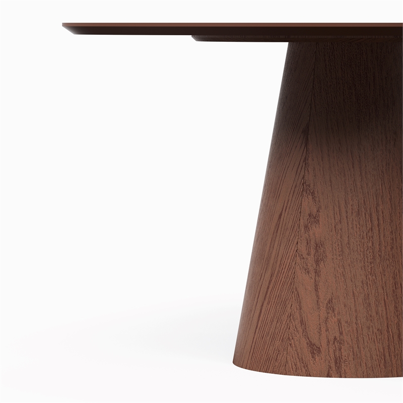 Urbia Furniture Modern Brazilian Bahia Dining Table in Nogal
