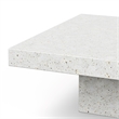 Urbia Mixx Una Square Coffee Table in Ivory Terrazzo
