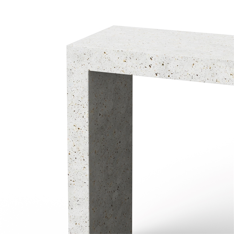 Urbia Mixx You Console in Ivory Terrazzo