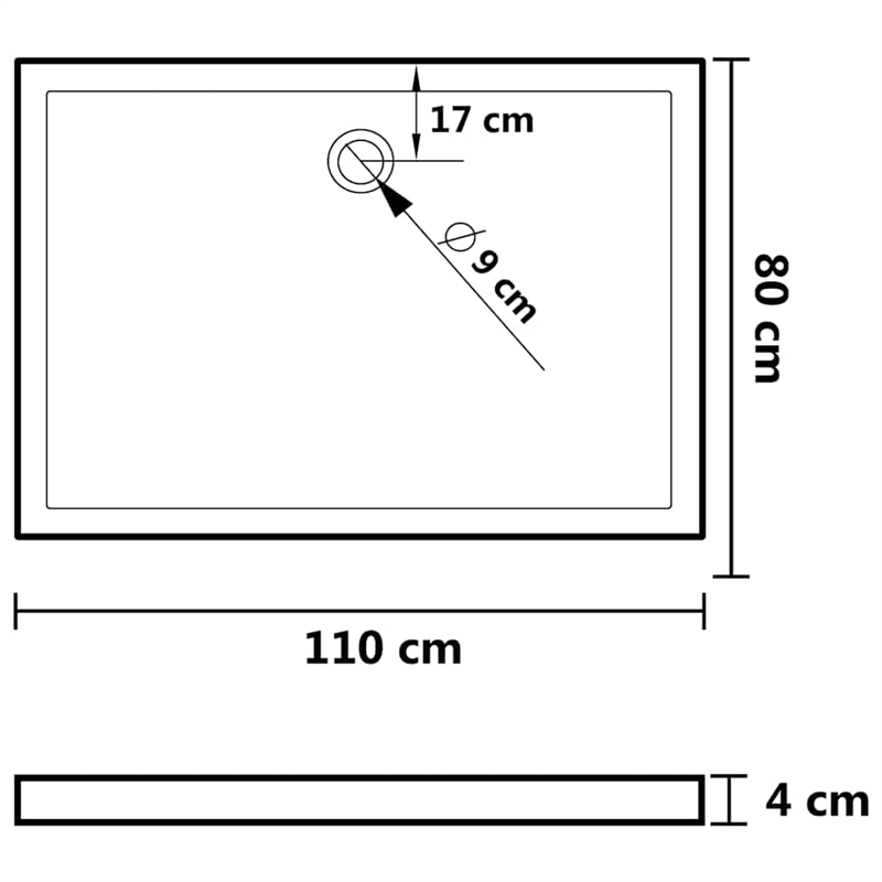 vidaXL 31.5