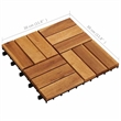 vidaXL 10 Pcs 11.8
