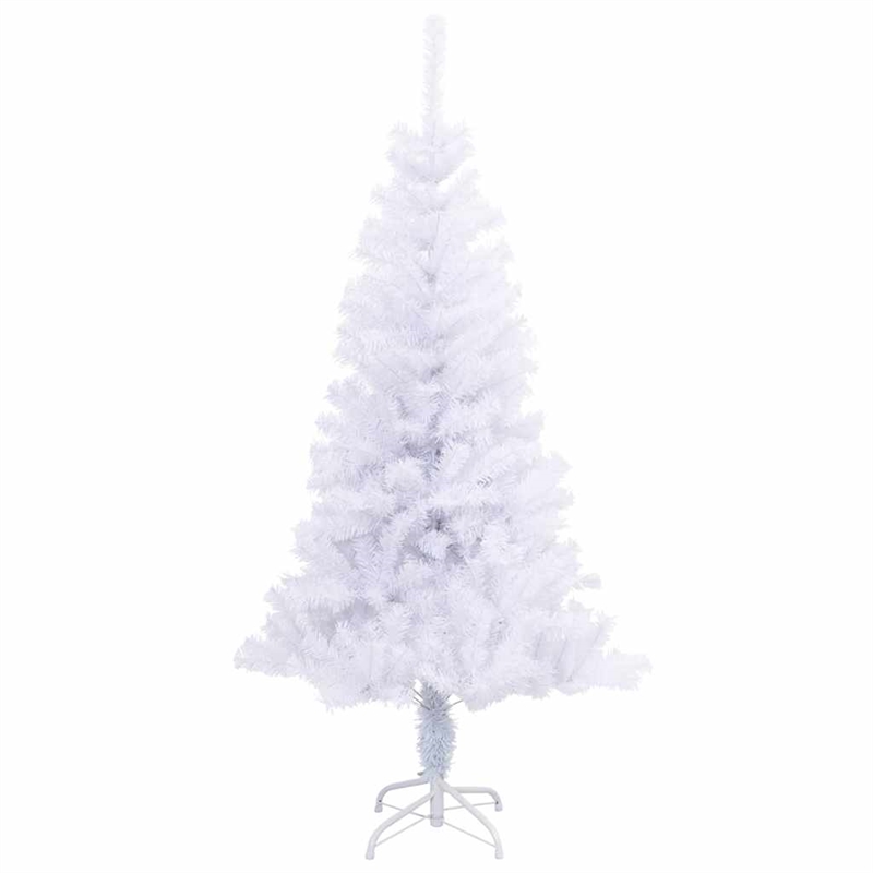 vidaXL Foldable PVC and Plastic Artificial Christmas Trees in White
