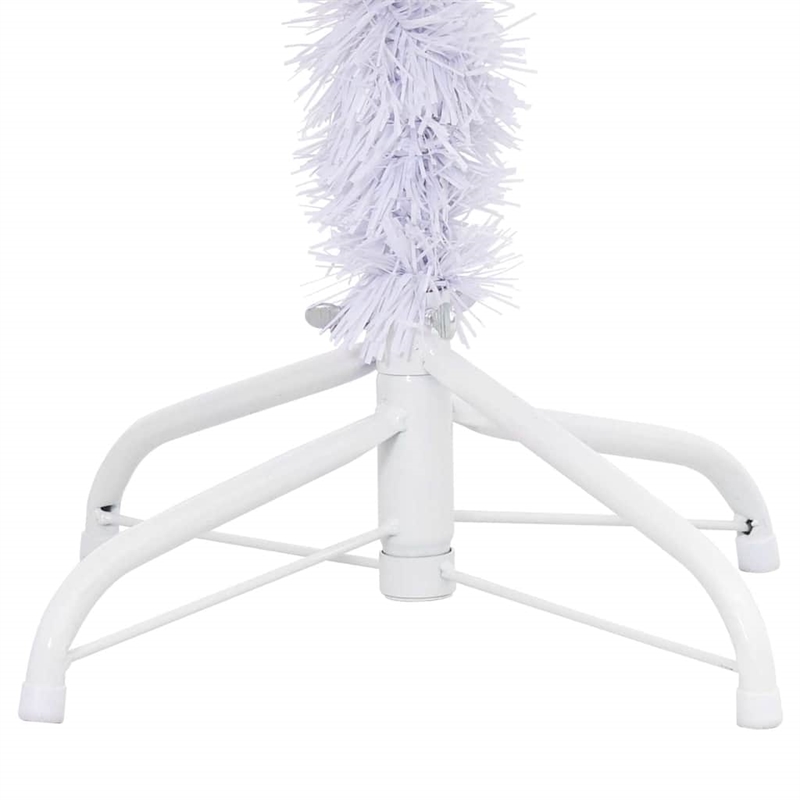 vidaXL Foldable PVC and Plastic Artificial Christmas Trees in White
