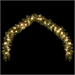 vidaXL 16.4ft Artificial Greenery Plastic Garland in Green