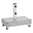 vidaXL Standard Granite Umbrella Base in Grey