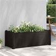 vidaXL Large UV-Resistant Polypropylene Raised Bed in Anthracite