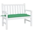 vidaXL Polyester Oxford Fabric Garden Bench Cushion in Green